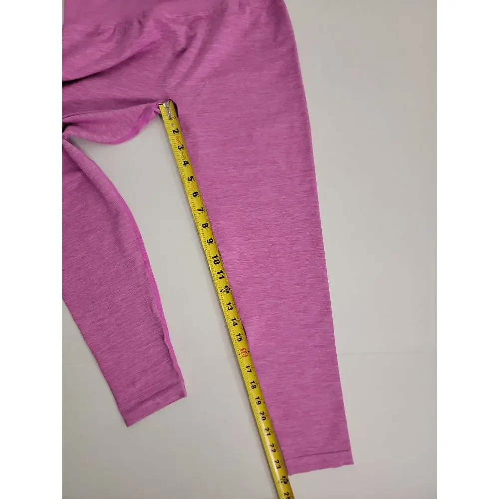 Buffbunny Activewear Matching Set SZ Large Leggings Sport Bra Pink